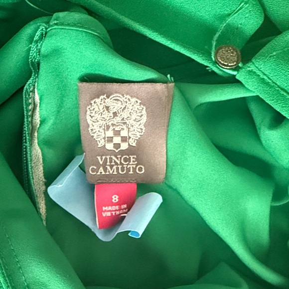 Vince Camuto Green Wide Leg Jumpsuit - Picture 2 of 7